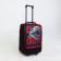 Small 16 suitcase, a lightning department, an outer pocket, black color
