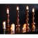 Summary Metal for 1 candle "Hermeta" aged bronze 13.5x13.5x36.5 cm