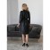 Women's dress, size 42, black color