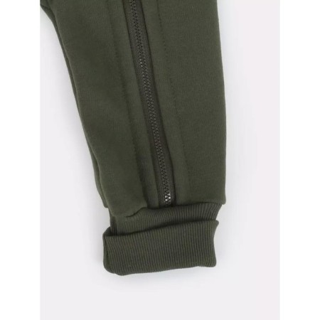 Children's overalls on Mowbaby Dino zipper, height 62 cm, green color-8