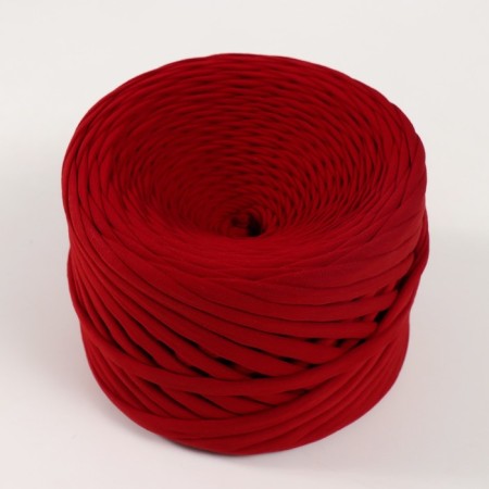 Knitted yarn, width 7-9 mm, 100m/295 gr ± 10% (11 - terracotta)-1