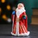 New Year's figure "Santa Claus in Red fur coat" 8x6x12cm