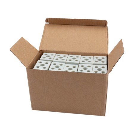 Clement ceramic screw kV 12 mm² 2 pairs of contacts with a fixing opening (50 pcs./Union) Rexant-5