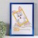 Photo frame Plastic "Format" 21x30 cm, blue metallic