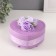 Musical Mechanical Mechanical "Tender Roses" Violet 12x13.5x10.5 cm