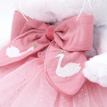 Soft toy "Lee Lee Baby" in a skirt with sparkles, 20 cm-3