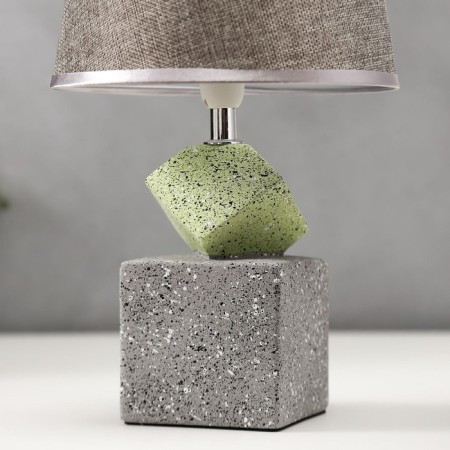 Table lamp 16251/1GR E14 40W gray 20x20x33.5 cm Risalux-4