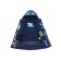 Ski costume for a boy, height 128 cm, dark blue color
