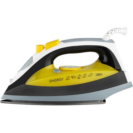 Iron Energy EN-349, 2200 W, Teflon sole, 330 ml, black and yellow-1