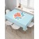 The tablecloth “Love and pigeons”, rectangular, Saten, size 145x180 cm