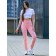 Women's ISee pants, size 48, pink color
