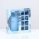 Box for 8 sweets + chocolate, with a window, "February 23" 17.7 x 17.8 x 3.8 cm