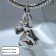 Suspension "Elephant", color silver