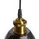 Suspension Bayerlux "perforation" E27 black 13x13x20 125cm