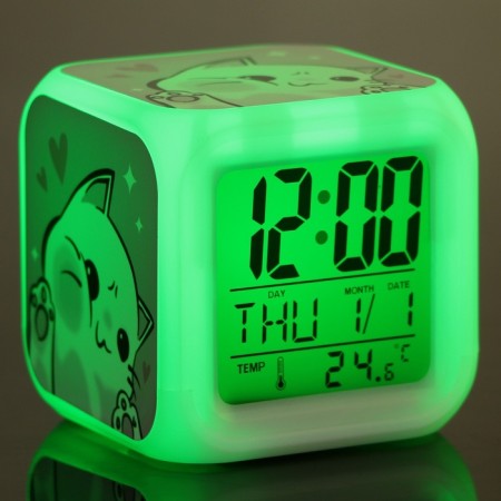 Electronic watch-a-aircraft "Kitik", with backlighting-8