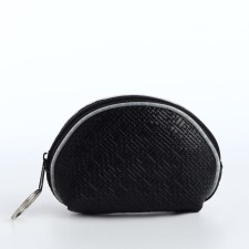 Women's wallet with lightning, black color