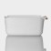 Storage container with handle LadOM "Laconicity", 33.5 × 18.5 × 14.5 cm, white color