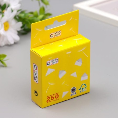 Fotografia corners self -adhesive (set 250 pcs) colorless-3