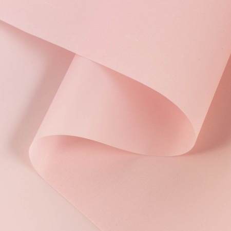 Flower film "Silk", pale pink, 0.58 x 5 m-2