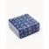 Playing bones, 1.6 x 1.6 cm, set 50 pcs, blue