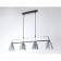 Suspended Ambrella Light, Modern, TR303244, 4HE27, black color, chrome