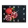 Watching clock, interior "juicy grenade", 25 x 35 cm, silent