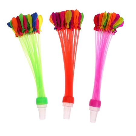 Water bombs "Shar", 1 nozzle, 37 balls, mix-5