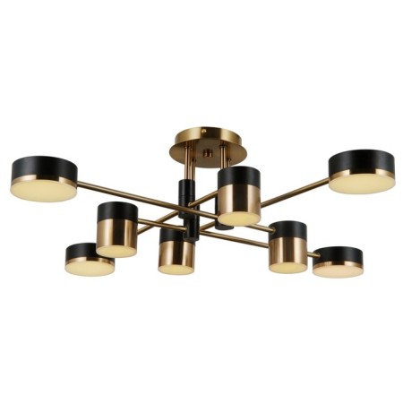 LED LED GerHort G61420/8BRS+MBK MBK+BRS, 8XLED, 22x78x78 cm, bronze color-1