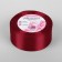 Satin tape, 40 mm × 23 ± 1 m, deep red color No. 33