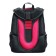 School backpack 38 x 30 x 16 cm, ergonomic back, stavia "stars", gray