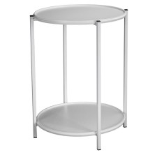 Journal table Beautystyle 21, 470x470x610, White/White