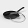 Pan PROMO, D = 26 cm, glass cover, anti -stick coating, black color