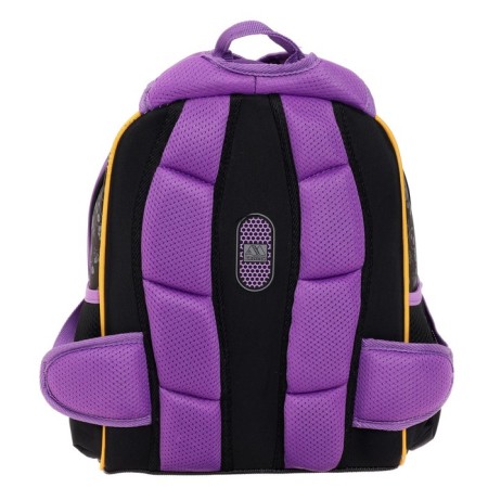 Frame backpack 35 x 28 x 15 cm, Across, filling: bag, pencil case, keychain, purple-4