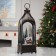 LED figure "Winter Town", 36x12.8x6.5 cm, music, aah3, USB, glow warm white