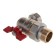 Ball the ball rommer rbv-0006-0610225, 1 ", internal/outer, corner, American, butterfly