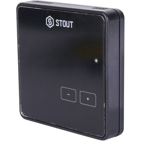 Wireless indoor regulator R-8z Stout Ste-0101-008004, black-1