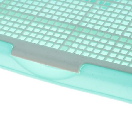 Tuel for dogs with high sides and a removable mesh 42x41x16 cm, green-1