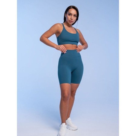 Sports Women's shorts, size s, sea wave color-3