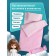 Coted for dolls with bed linen and a canopy, the collection "Diamond Princess" White