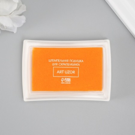 Stamping pillow "Orange" 7.7x5.2x1.8 cm