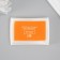 Stamping pillow "Orange" 7.7x5.2x1.8 cm