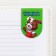 Magnetic bookmarks on the score for the graduation “Good luck, graduate” 6 pieces