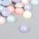 Decor for creativity plastic "Half of beads. Pearls matte" set 20 grams 0.6x1.2x1.2 cm 78771