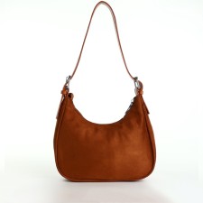 Women's bag with lightning, brown color