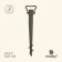 A stand for attaching an umbrella in the sand Maclay, 40 cm, with a latch