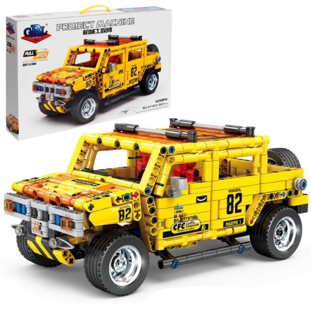 Designer inertial "SUV", collectible model, 642 parts