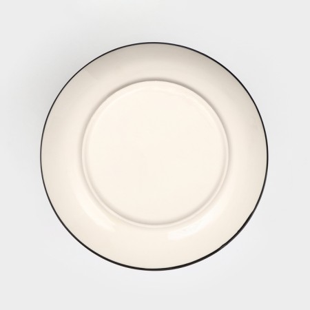 Plate "Persia", ceramics, gray, 19 cm, 1 variety, Iran-3