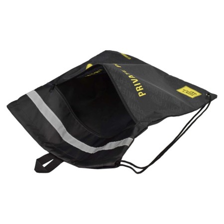 A bag for shoes with a pocket of 480 x 360 mm, Phoenix, a reflective strip, with a private handle "Private"-3
