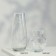 Vase for the flowers "botany" glass, transparent, 26 cm.