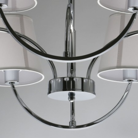 Cauces "Vega", size 84x89x84 cm, 320W 8xe14 IP 20-8